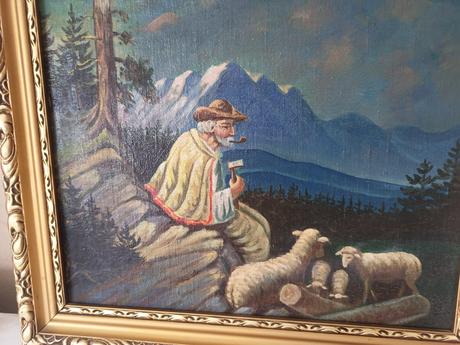 Olejomalba  deduško v horách, 