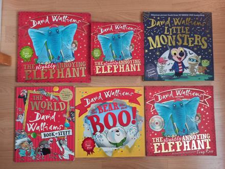 David walliams velky format picture books, 