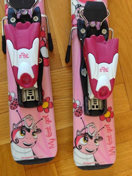 Lyziarsky dievčenský set, dynastar,80-89 cm