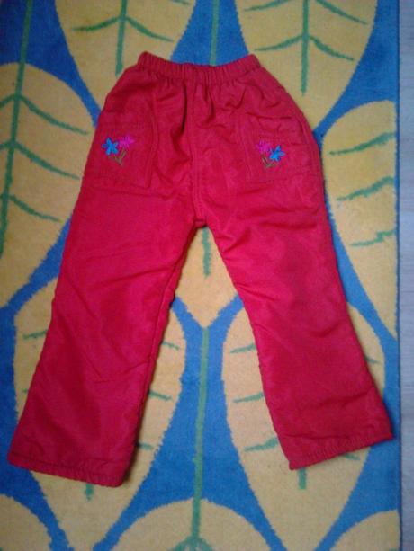 Vyteplené nohavice m, 116