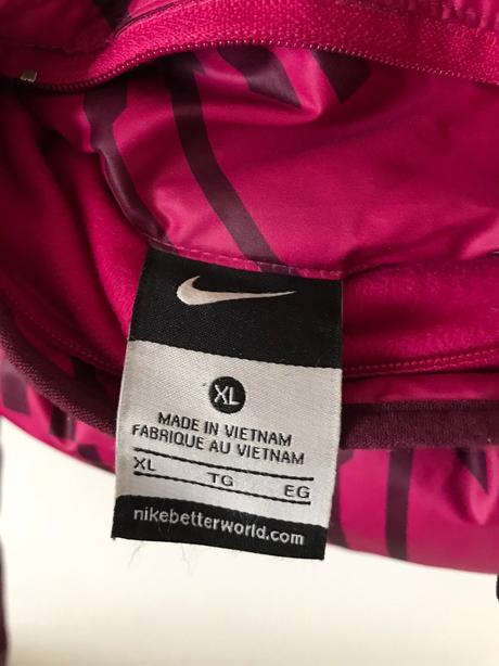 Obojstraná páperová bunda, nike,xl