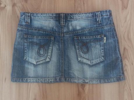 Dámská riflová sukna, s