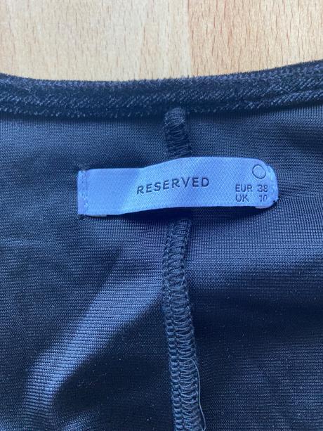 Sametové šaty zn.reserved, reserved,38