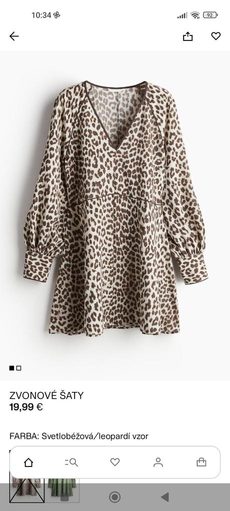 Dámske šaty, h&m,l