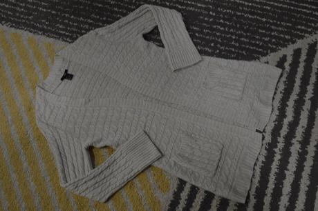 Trblietavý sveter, h&m,s