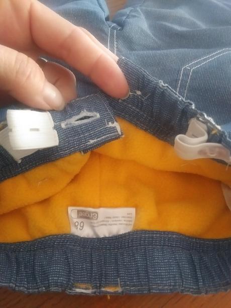 Zateplené nohavice, ergee,68