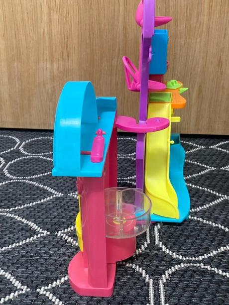 Polly pocket - bábiky, domček a zvieratká, 