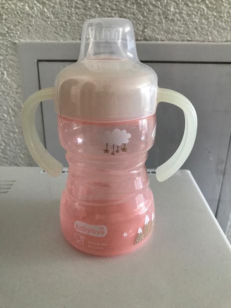 Detská fľaša na učenie pitia deň a noc - 6m+, babylove