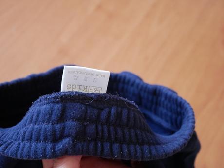 Tepláky s mašlickami, f&f,104