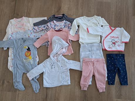 Pyžamko - overal na spanie + balík oblečenia zdarm, lupilu,62