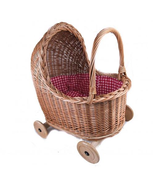 Prútený kočiarik pre bábiky - skúsenosti