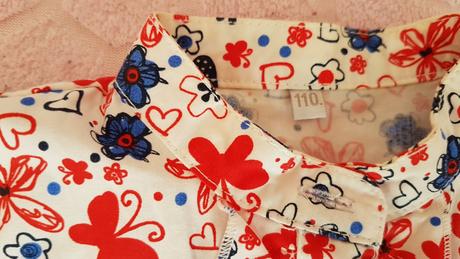 Dievčenská suknička a blúzočka, 110