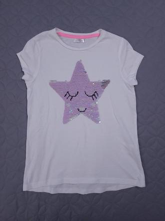 Pretacacie tricko s hviezdickou, 128