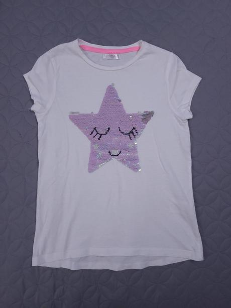 Pretacacie tricko s hviezdickou, 128