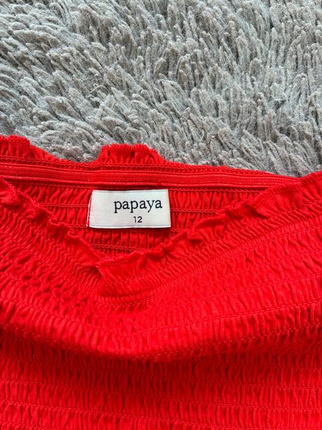 Papaya top, papaya,m