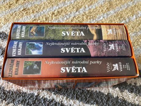 3 x vhs nejkrásnější národní parky světa, 