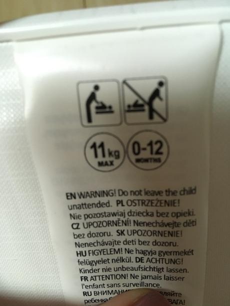 Prebaľovací nadstavec a vanička, 