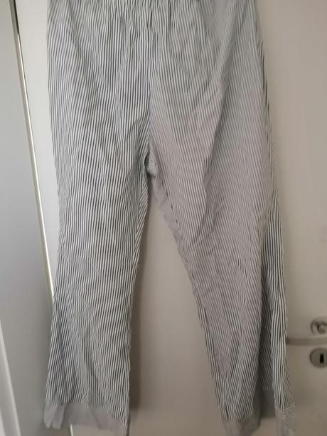 Letné pásikavé nohavice, l