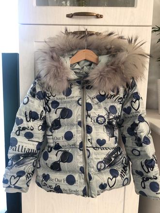 Páperová bundička john galliano kids č.116, 116