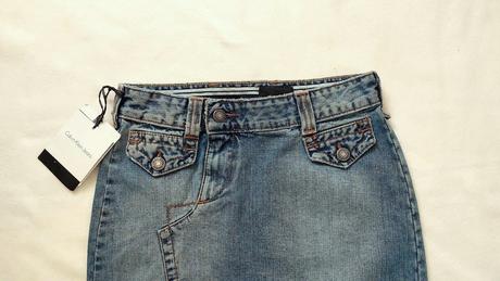 Úžasná riflová sukňa s visačkou, calvin klein,26