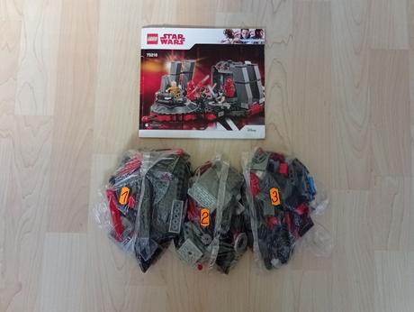 Lego star wars 75216 snokeova trónna sieň,