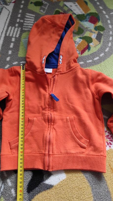Oranzova mikina na 3-4 roky, f&f,104