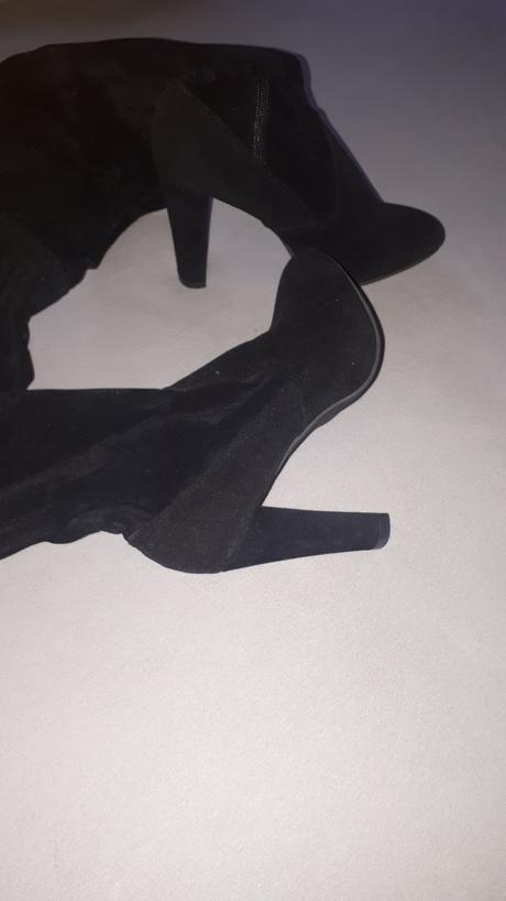 Vysoké semišové čižmy 37, 37