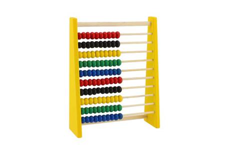 Farebné drevené počítadlo, 