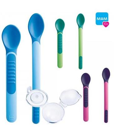 Mam 2 lyžičky s ochranným krytom 6m+,