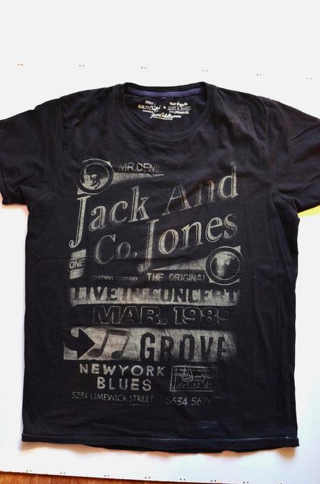 Tričko s nápisom, m