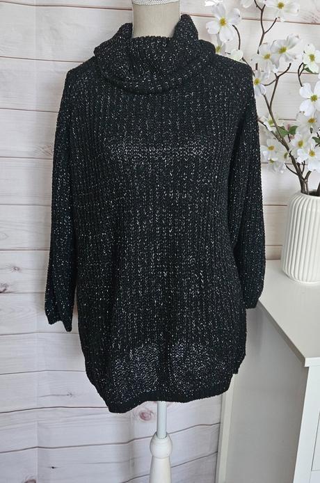 Pekný sveter s trblietkami, m