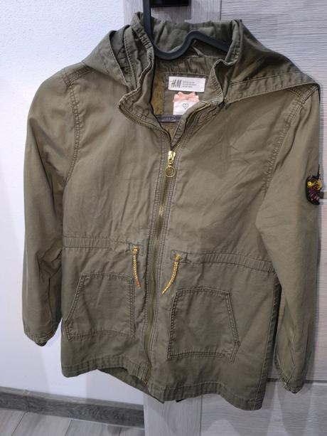 Tenká bunda/parka zara veľ.134, zara,134