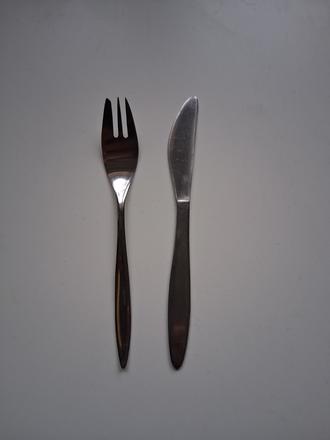 Detský príbor antikor nerez nôž vidlička,