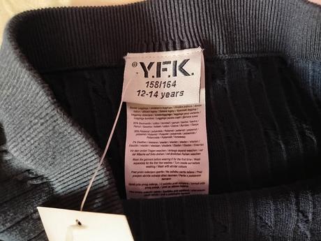 Pletené legíny 158/164, 158