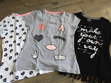 Tričká 2 ks 134-140, pepco,134