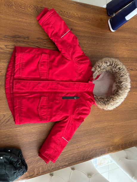 Zimna bunda f&f, nohavice lupilu, f&f,98