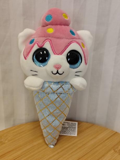 Plyšák zuru coco cones zmrzlina mačička, 21 cm,