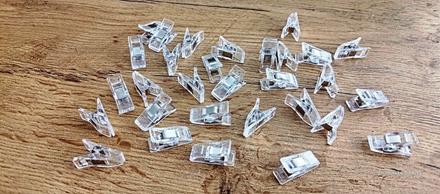 Zapínacia aplikácia - klip - transparentný,