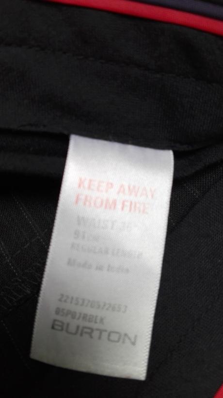 Spoločenské nohavice burton, burton,l