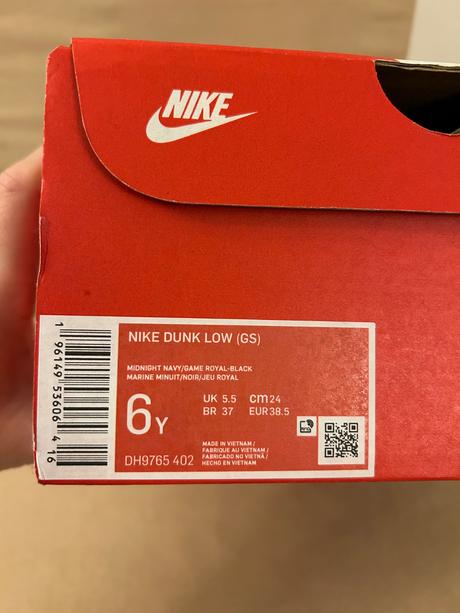 Tenisky nike dunk low (gs), nike,38