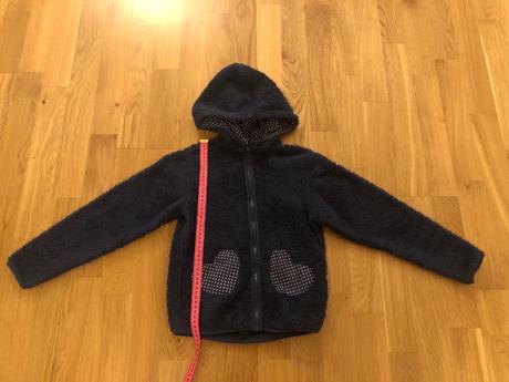 Mikina so srdieckami, h&m,122