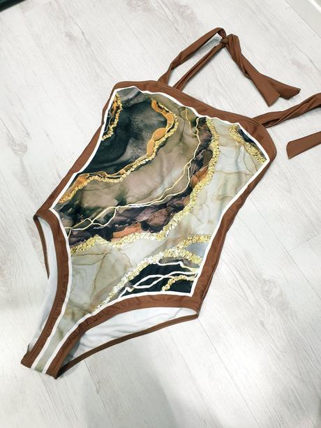 Plavky + šatka na plavky m, m