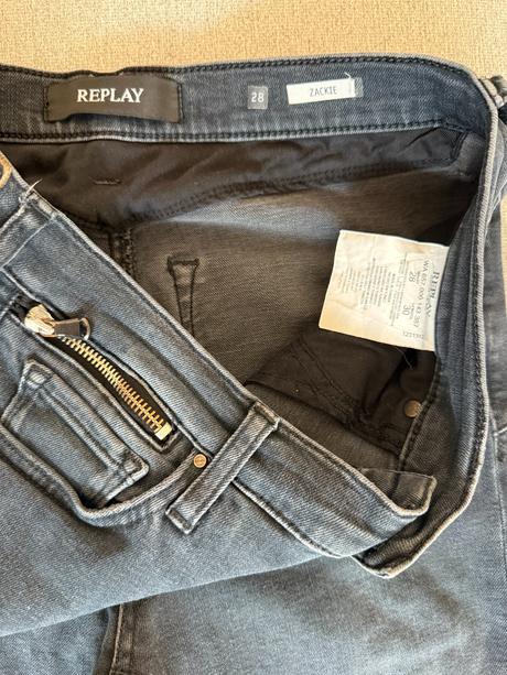 Riflové nohavice, replay,28