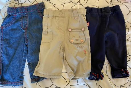 Elastické nohavice ralp lauren v. 68/74, ralph lauren,68