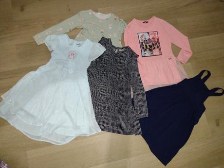 Dievčenské šaty, h&m,134