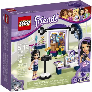 41305 lego friends emma a fotografický ateliér,