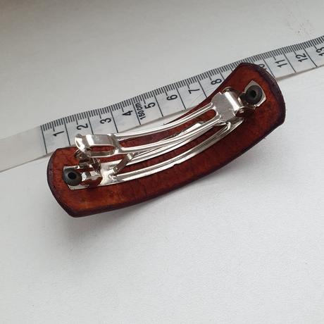 Kožená spona do vlasov, 