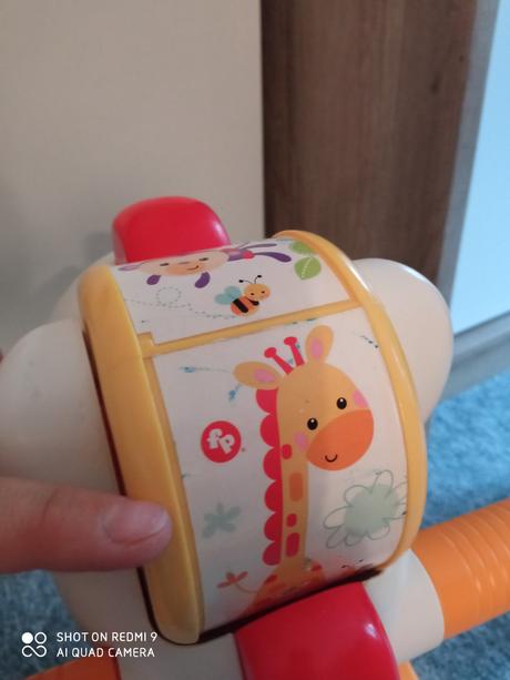 Hrajúca zebra odrážadlo, 