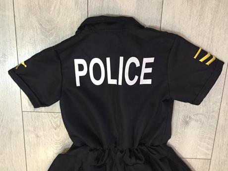 Dievčensky kostym policajtka 8-10 rokov, 