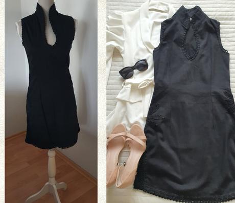 Krásne zaujímavé šaty, s